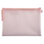 Pocket with zip, mesh, A4, EXACOMPTA 