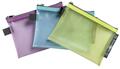 Pocket with zip, mesh A6, EXACOMPTA "Pop'NCo", assorted