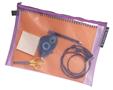 Pocket with zip, mesh A4, EXACOMPTA 