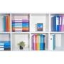 Ring binder, 4 ring, 40 mm, A4, EXACOMPTA, light blue