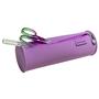 Pencil case, zippered, cylindrical, EXACOMPTA 
