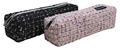 Pencil case, with zipp, rectangular, EXACOMPTA "Haute Couture", assorted colors