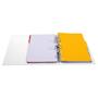 Lever archive file, 70 mm, A4, PVC, EXACOMPTA, white