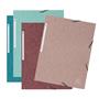 Flap folder, pressboard, A4, EXACOMPTA "Skandi", assorted colors