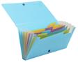 Expanding folder, 260x140 mm, PP, 7 compartments, EXACOMPTA 