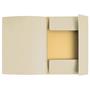 Flap folder, pressboard, A4, EXACOMPTA, ivory