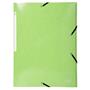 Flap folder, cardboard, A4, EXACOMPTA "Iderama", light green