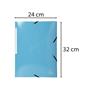 Flap folder, cardboard, A4, EXACOMPTA 
