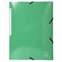 Flap folder, cardboard, A4, EXACOMPTA "Iderama", dark green