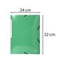 Flap folder, cardboard, A4, EXACOMPTA 