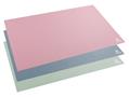 Desk mat, cardboard, 575x375 mm, EXACOMPTA "Autentic", assorted colors