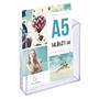 Catalogue holder, wall, A5, vertical, EXACOMPTA 