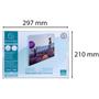 Information board, wall, A4, EXACOMPTA, horizontal