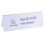 Name holder, desktop, 210x60x170 mm, EXACOMPTA