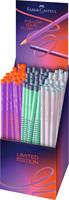Graphite pencil display, B, triangular, FABER-CASTELL 