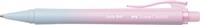 Ballpoint pen, 1 mm, XB, push button, rose-sky blue pen body, FABER-CASTELL 