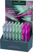 Ballpoint pen display, 1 mm, XB, push button, FABER-CASTELL 
