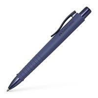 Ballpoint pen, 0.7 mm, push-button pen body, blue twilight pen body, FABER-CASTELL 