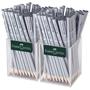 Graphite pencil display, HB, triangular, FABER-CASTELL "Grip 2001", silver