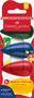 Crayon set, FABER-CASTELL "Marok", 4 different colors