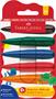 Crayon set, FABER-CASTELL, 6 different colors