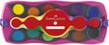 Water color, 12 pcs, with glitter and stickers, FABER-CASTELL, unicorn