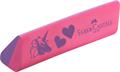 Eraser display, triangular, FABER-CASTELL, unicorn