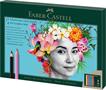 Coloured pencil set, art, 23 pieces, FABER-CASTELL "Polychromos & Pitt Graphite Matt"