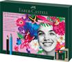 Coloured pencil set, art, 40 pieces, FABER-CASTELL "Polychromos & Pitt Graphite Matt" 