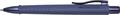 Ballpoint pen, 0.7 mm, push-button pen body, blue twilight pen body, FABER-CASTELL 