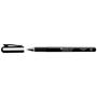 Gel pen, 0,5 mm, cap, FABER-CASTELL "Super True Gel", black