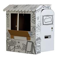 Playhouse, colorable, cardboard, FELLOWES, Marketplace