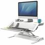 Fellowes Lotus™ Sit-Stand workstation, white