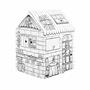 Playhouse, colorable, cardboard, FELLOWES, Coffee House
