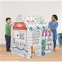 Playhouse, colorable, cardboard, FELLOWES, Coffee House