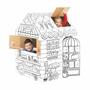 Playhouse, colorable, cardboard, FELLOWES, Coffee House