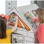 Playhouse, colorable, cardboard, FELLOWES, Coffee House