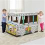 Playhouse, colorable, cardboard, FELLOWES, Bus