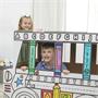 Playhouse, colorable, cardboard, FELLOWES, Bus