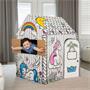 Playhouse, colorable, cardboard, FELLOWES, Unicorn House