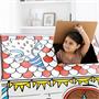 Playhouse, colorable, cardboard, FELLOWES, Birthday House