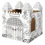 Playhouse, colorable, cardboard, FELLOWES, Castle