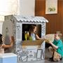 Playhouse, colorable, cardboard, FELLOWES, Marketplace