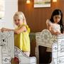 Playhouse, colorable, cardboard, FELLOWES, Pirate Ship