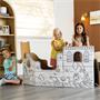Playhouse, colorable, cardboard, FELLOWES, Pirate Ship