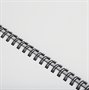 Comb, wire, 3:1, 14 mm, 101-120 sheets, FELLOWES, white