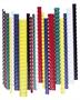 Comb, plastic, 10 mm, 41-55 sheets, FELLOWES, white