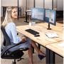 Monitor arm, for two monitor, FELLOWES 
