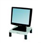 Monitor riser, FELLOWES "Standard", platinum