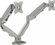 Monitor arm for two monitor, FELLOWES "Eppa™  "Dual", silver